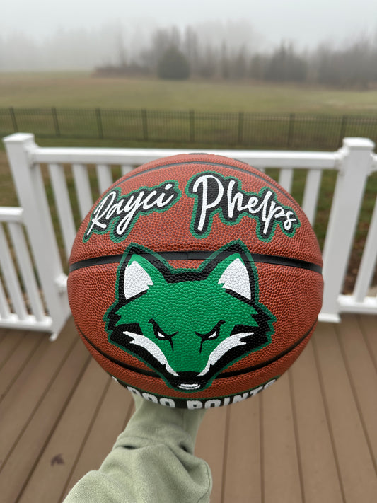 Basketball | Custom Hand Painted Sports