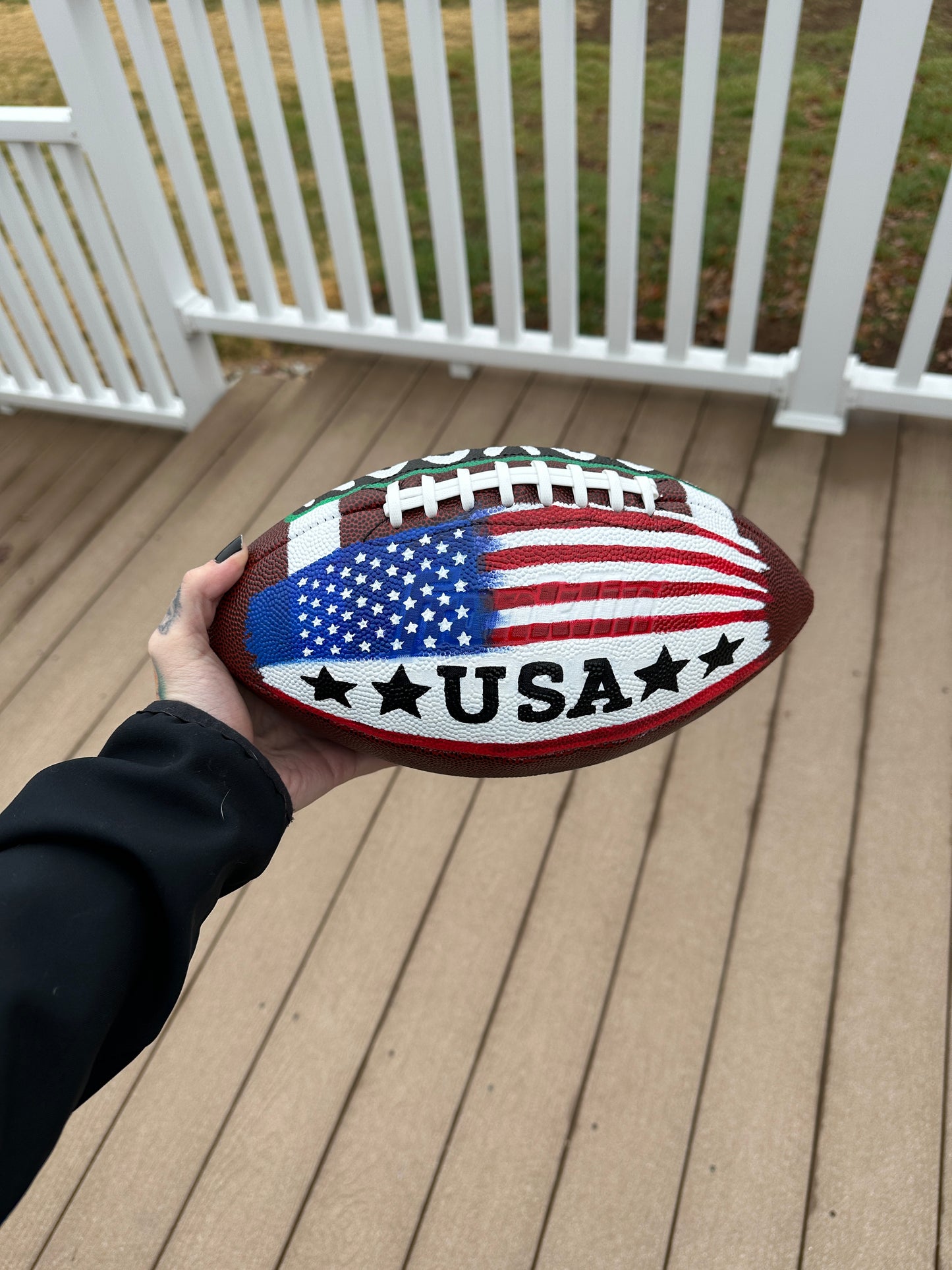 Football | Custom Hand Painted Sports