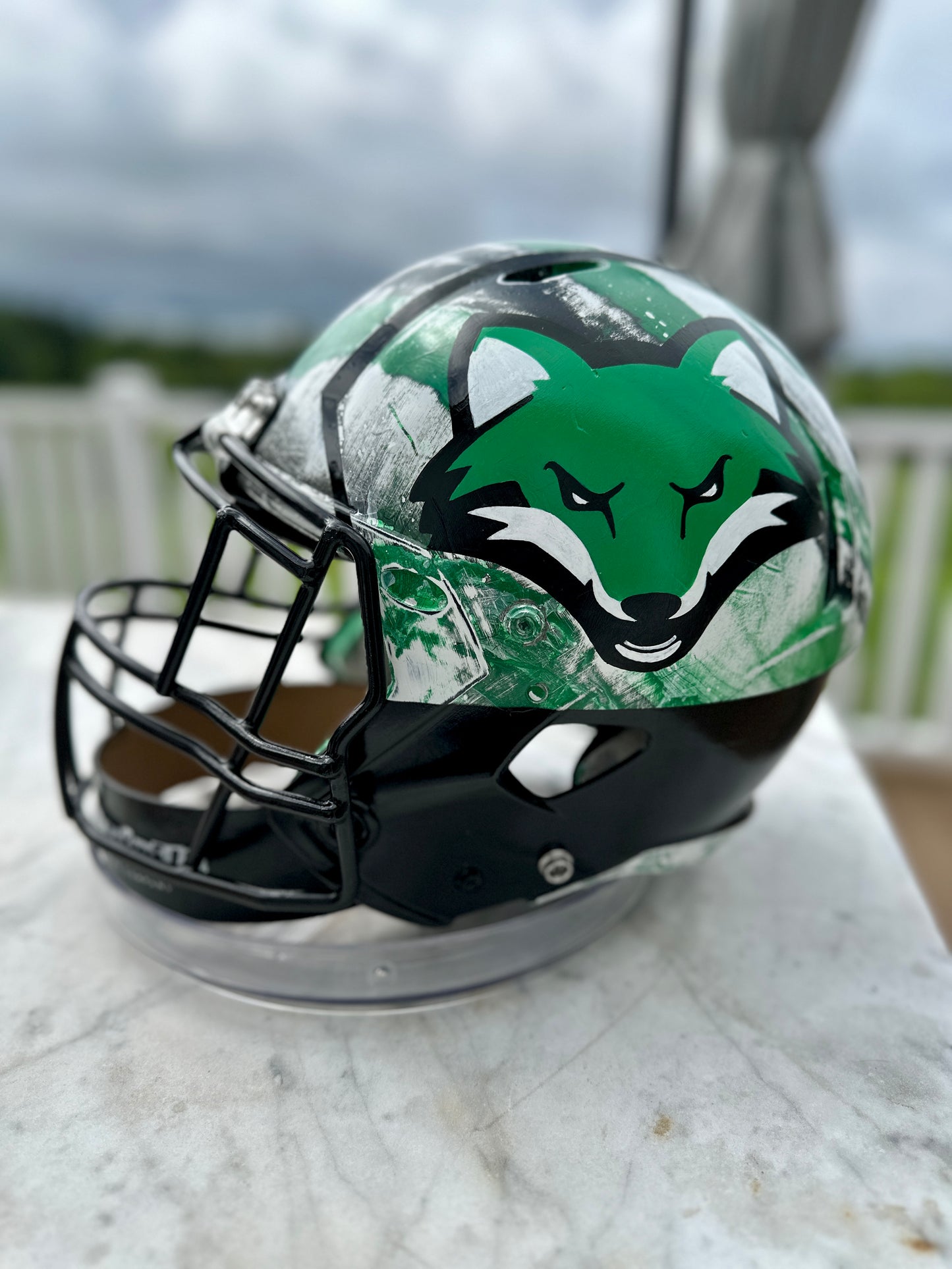 Football Helmet | Custom Hand Painted Sports