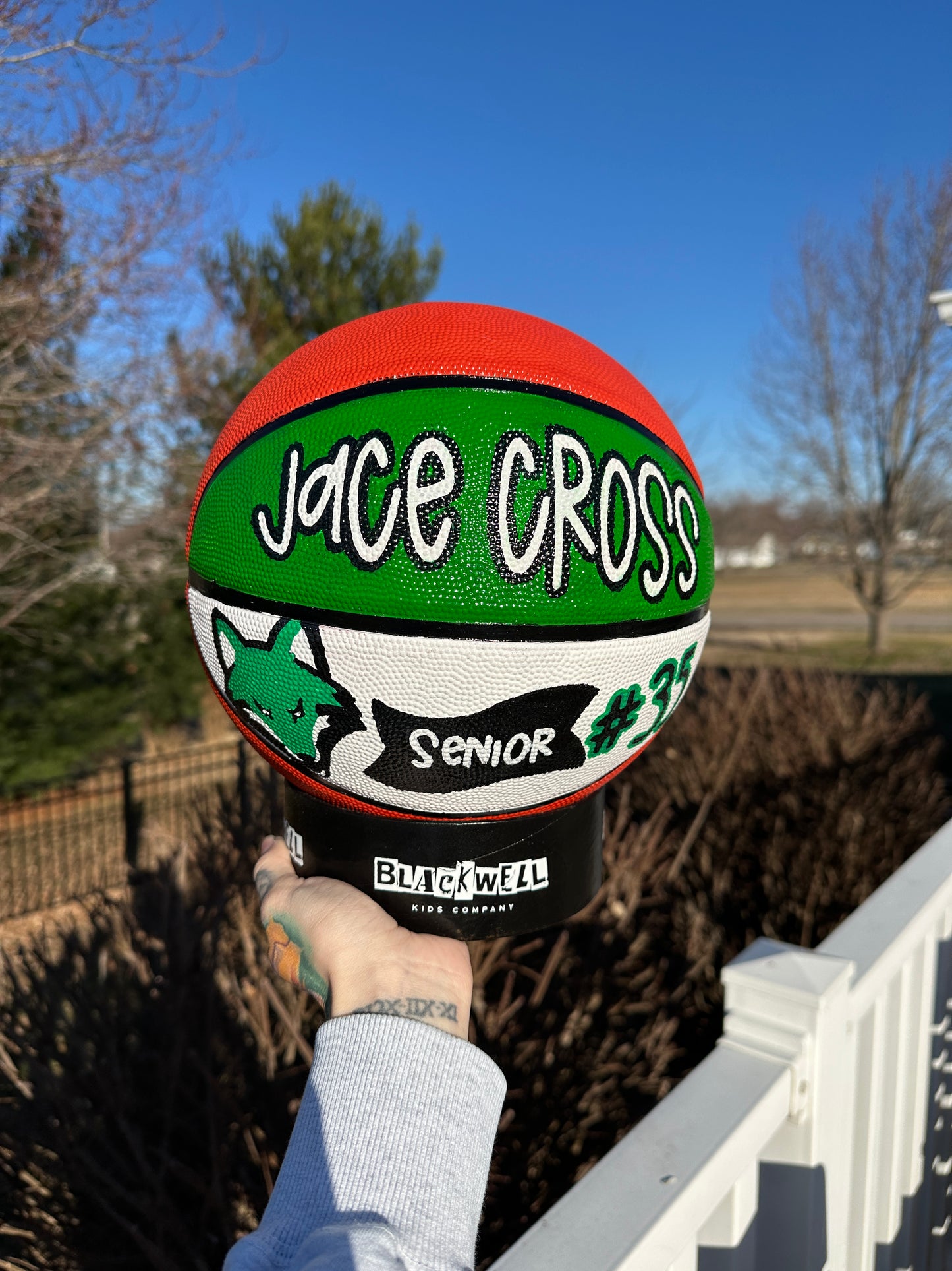 Basketball | Custom Hand Painted Sports