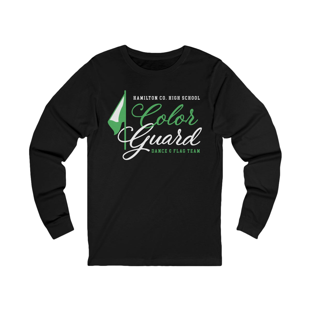 HCHS Color Guard Logo | Long Sleeve