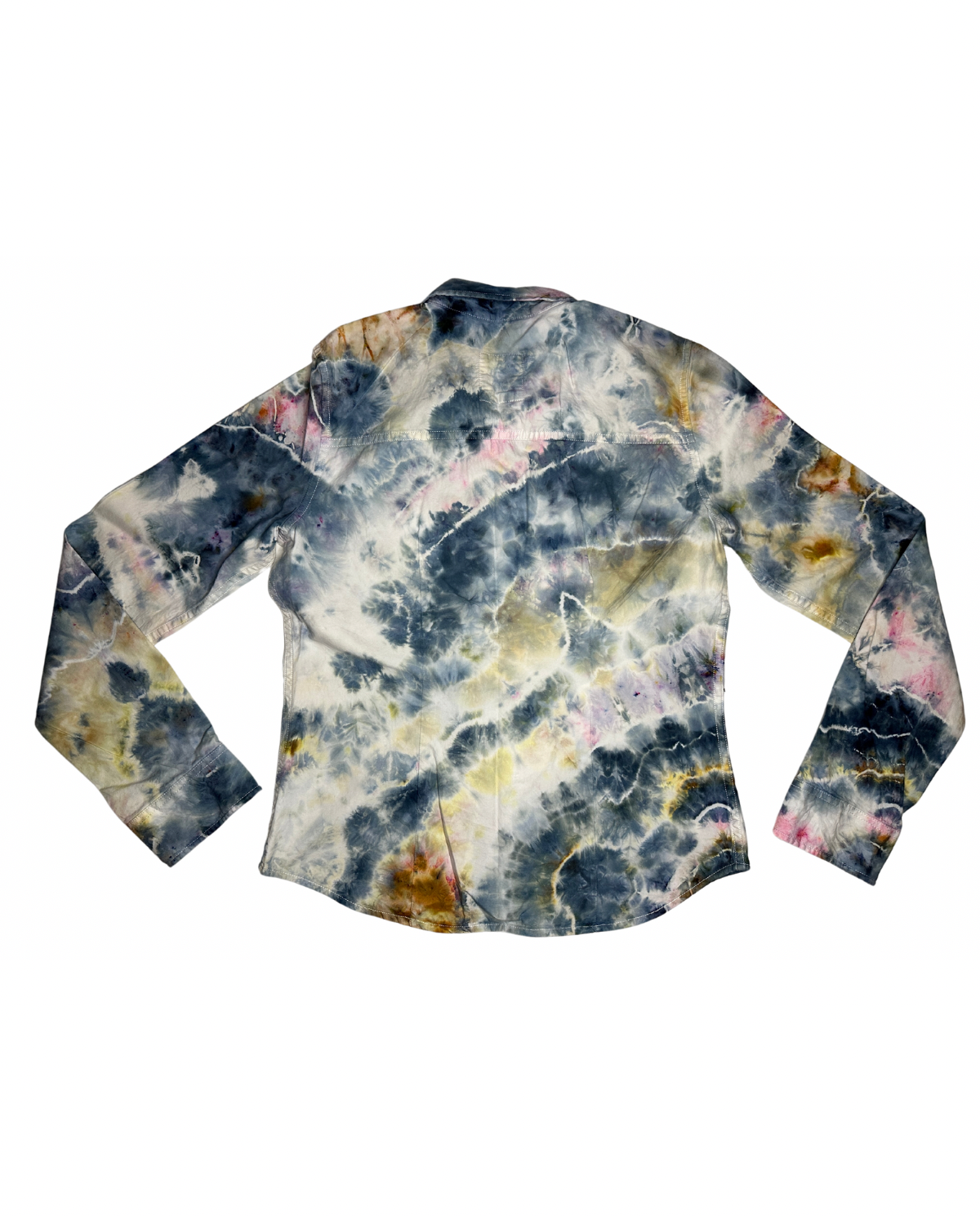 OOAK | Geode Button Up | Size Adult Small