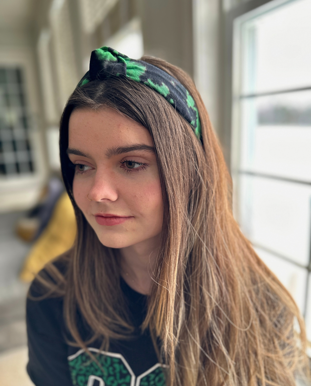 Team Spirit | Ink Spot Top Knot Headband