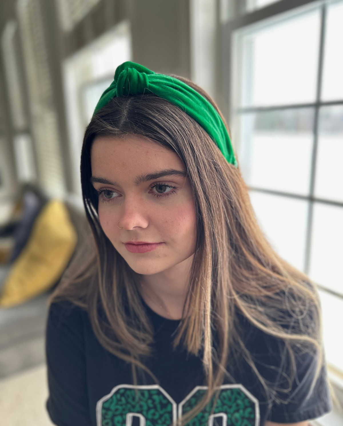 Team Spirit | Velvet Top Knot Headband