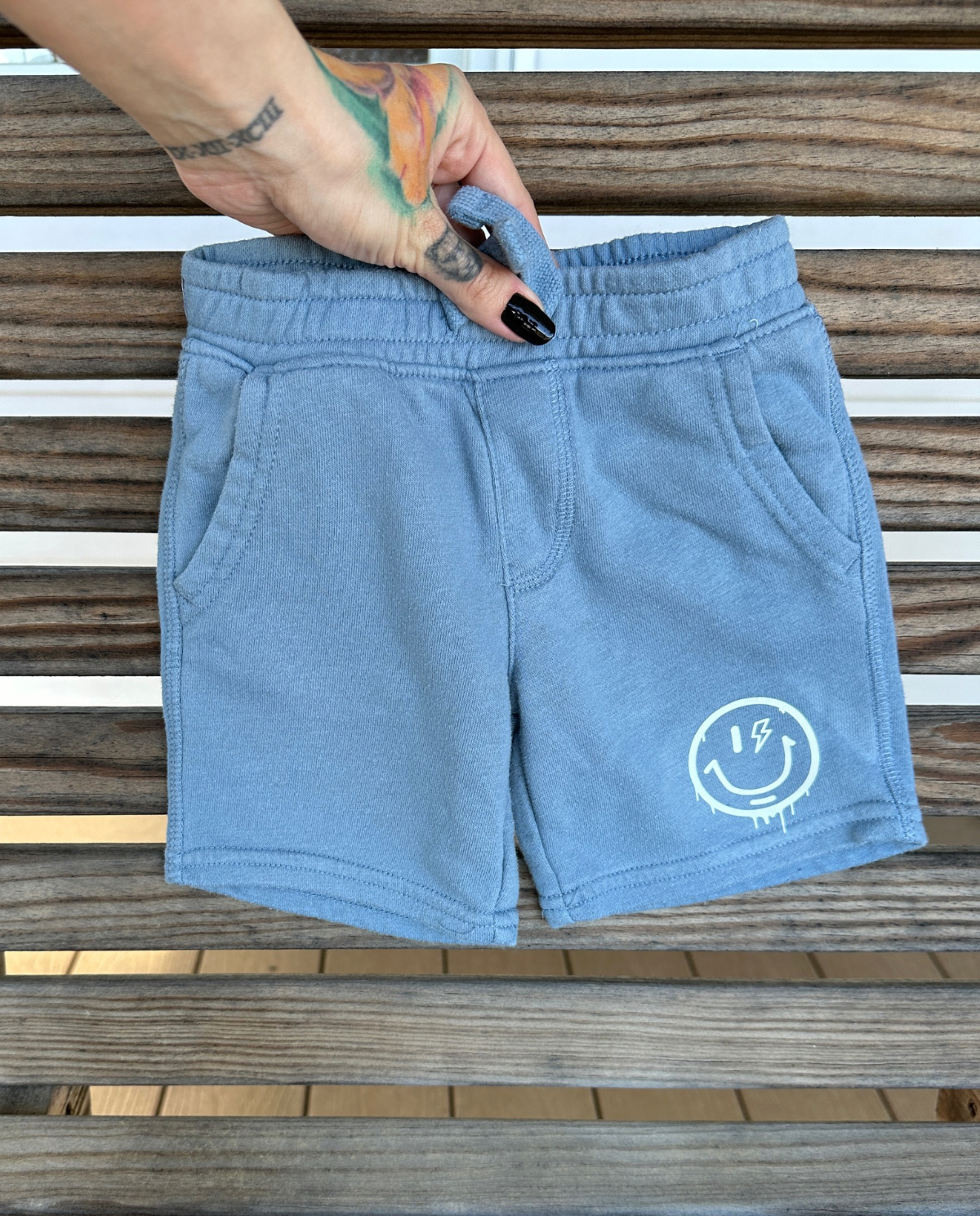 LR | Blue Shorts | Size 2T