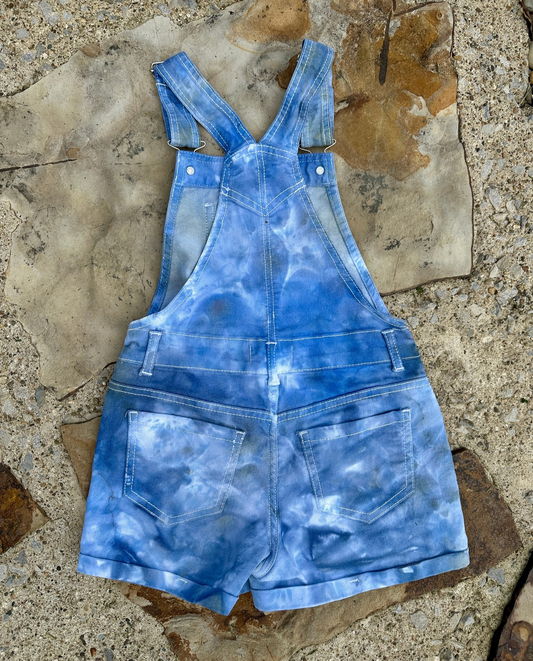 OOAK | Storm Short Overalls | Size M (7-8)