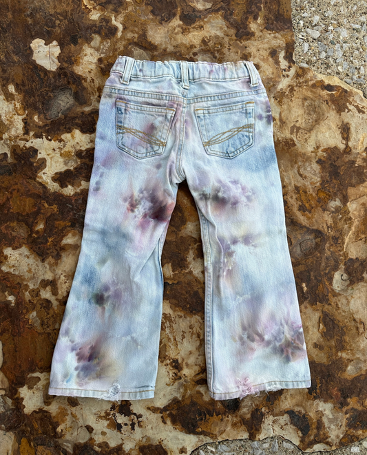 OOAK | Vintage Mist Jeans Distressed Hems| Size 4 1/2