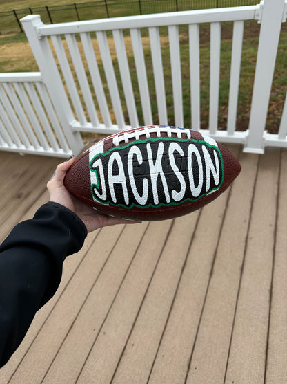 Football | Custom Hand Painted Sports
