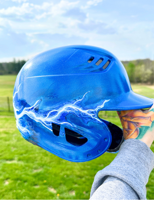 Baseball Helmet | Custom Hand Painted Sports