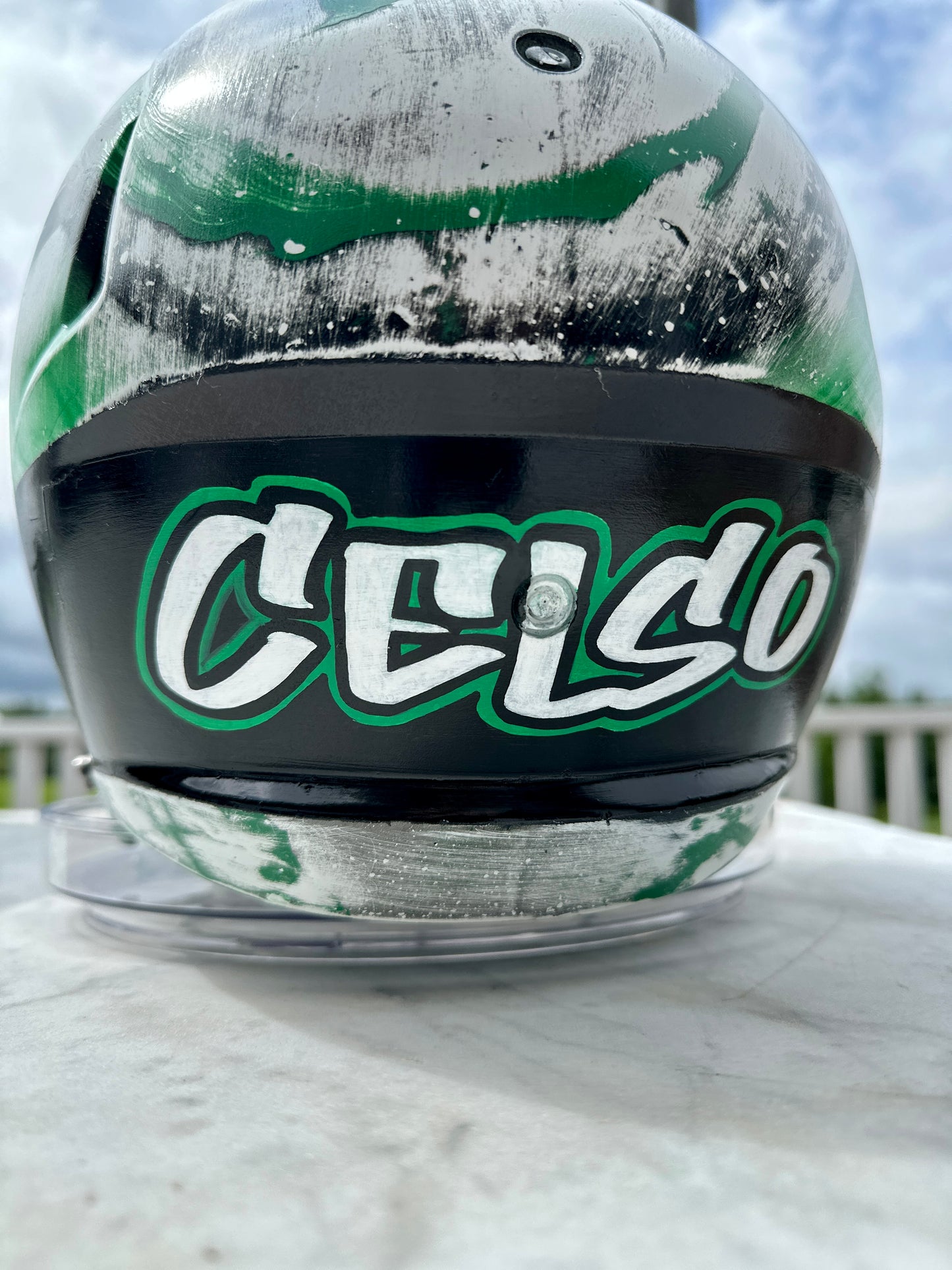 Football Helmet | Custom Hand Painted Sports