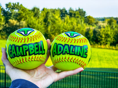 Softball | Custom Hand Painted Sports