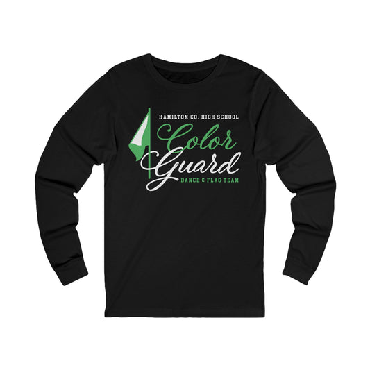 HCHS Color Guard Logo | Long Sleeve