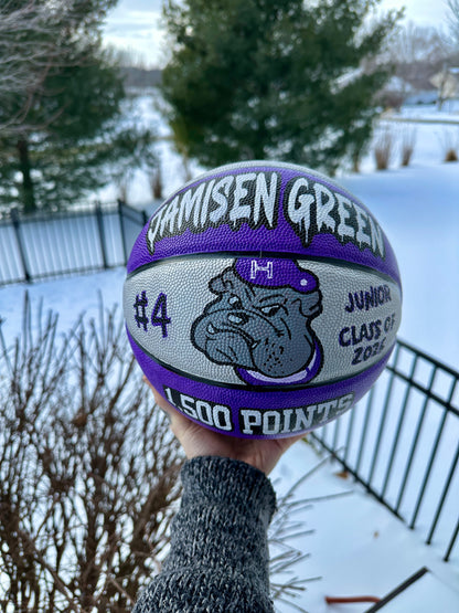 Basketball | Custom Hand Painted Sports