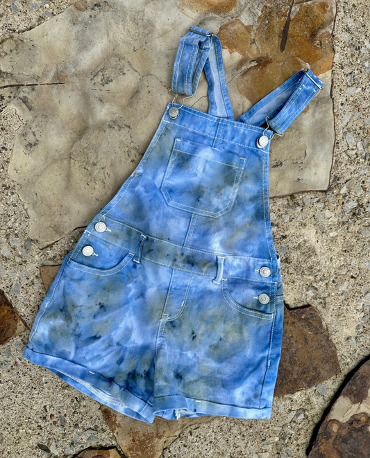 OOAK | Storm Short Overalls | Size M (7-8)