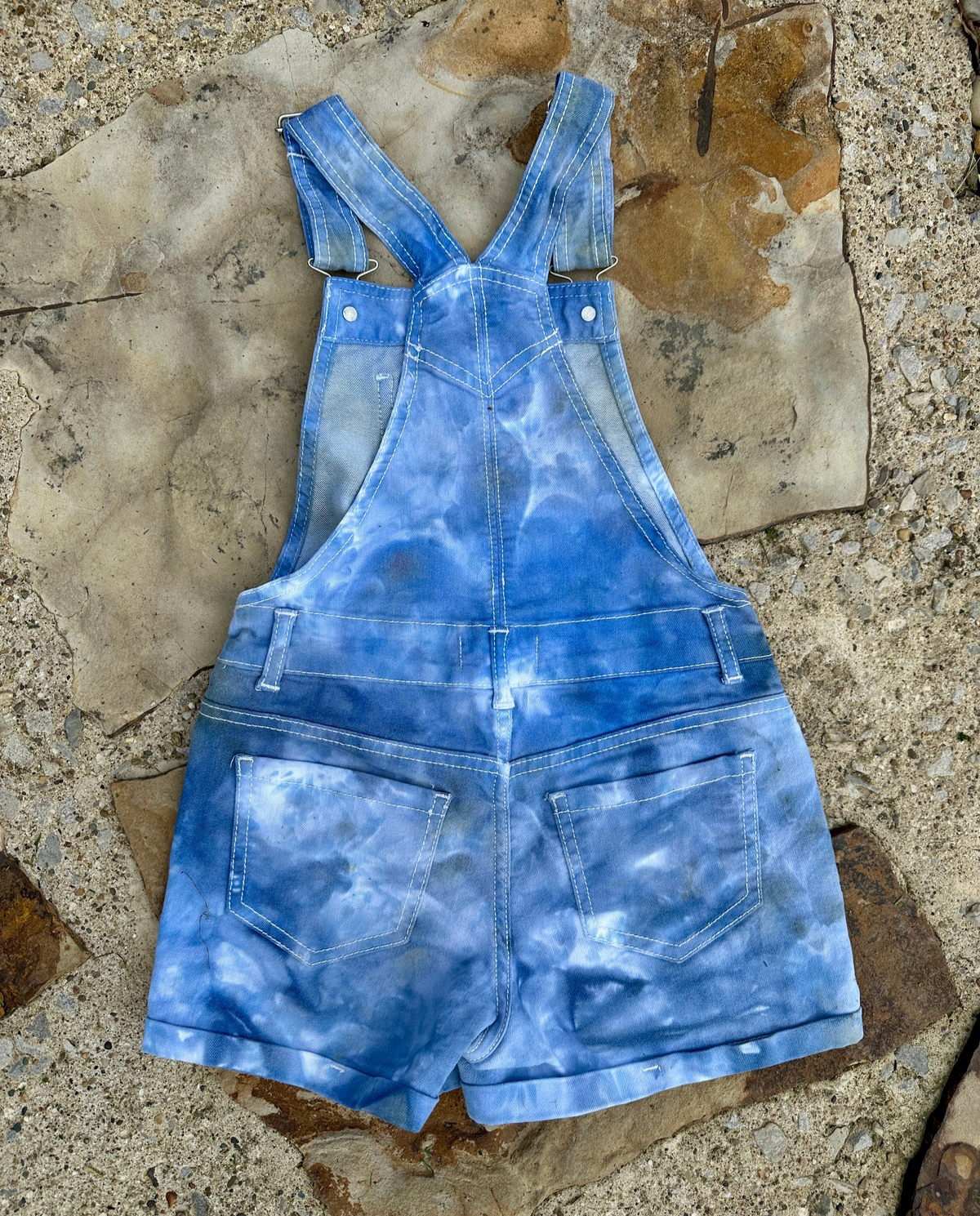 OOAK | Storm Short Overalls | Size M (7-8)