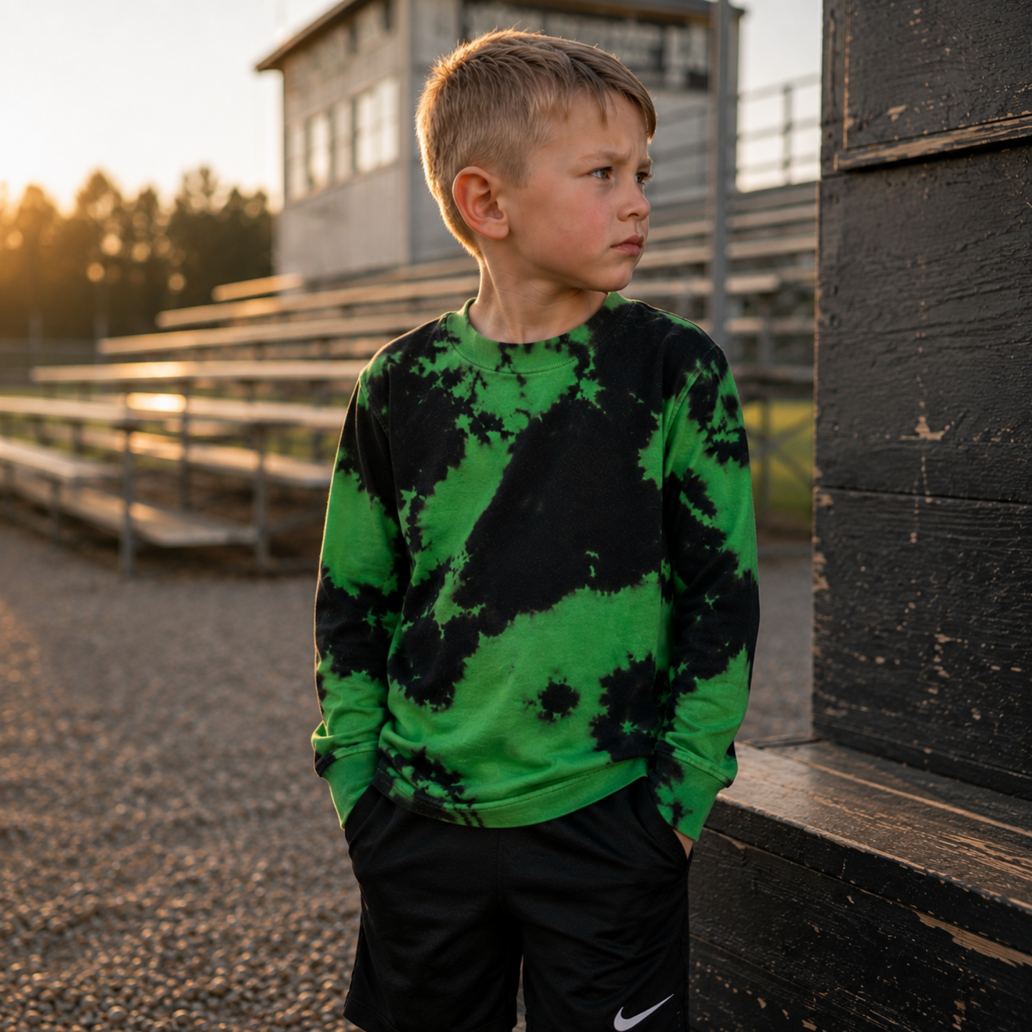 Bleacher Kids | Ink Spot Long Sleeve