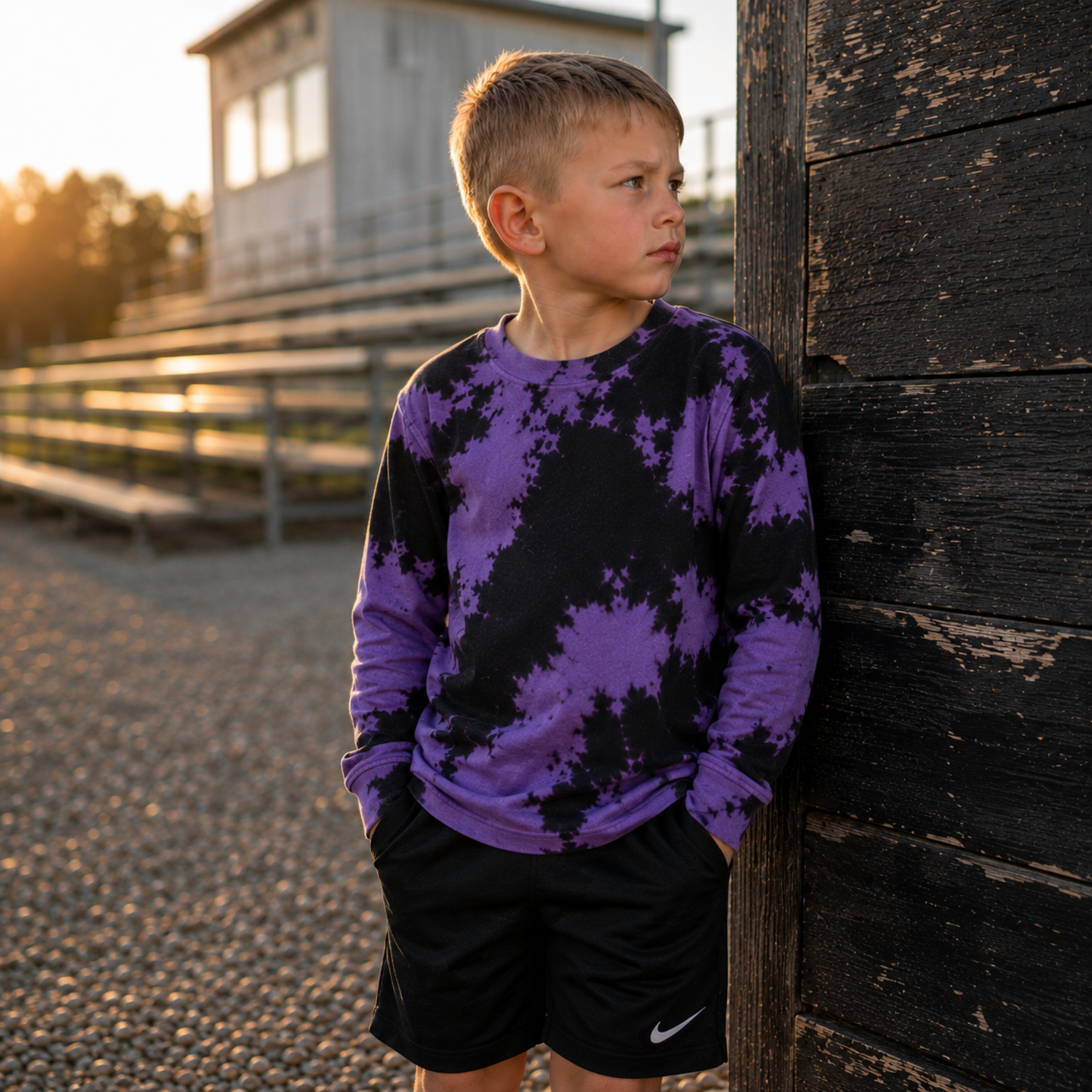 Bleacher Kids | Ink Spot Long Sleeve