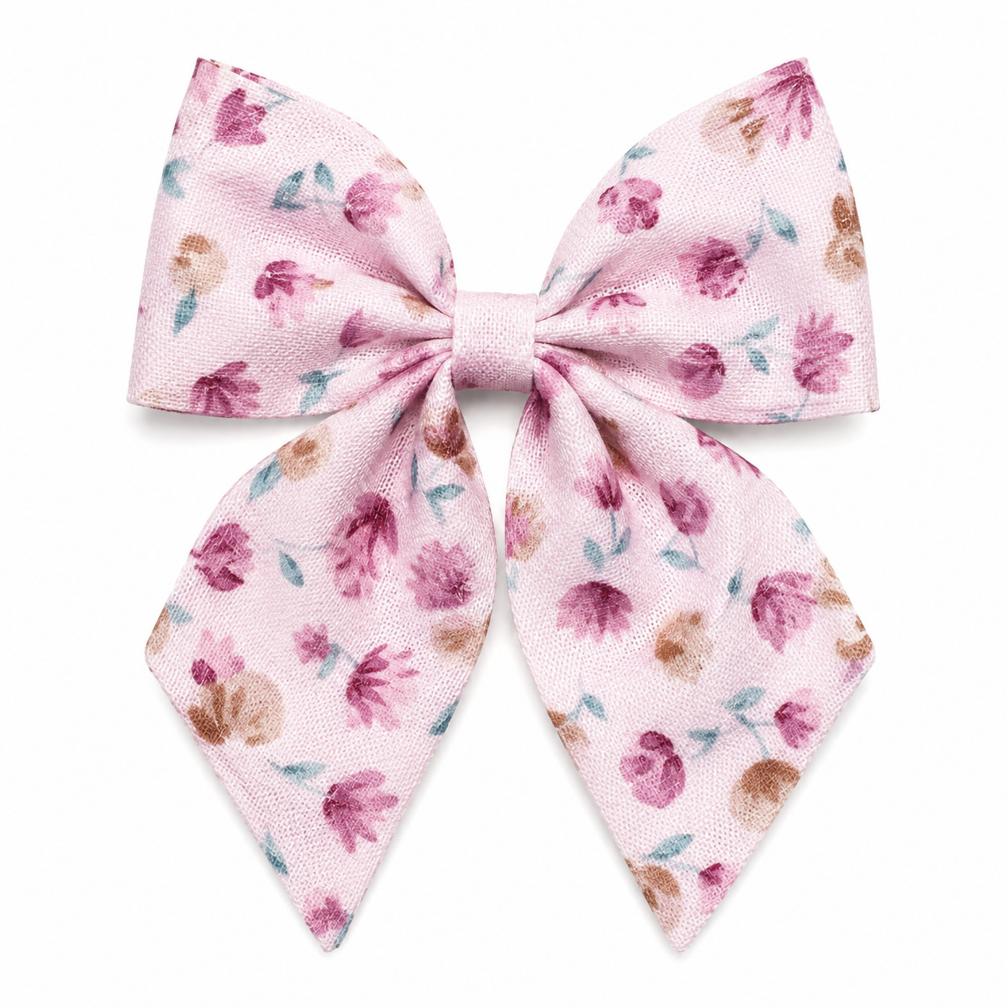 Limited Static | Blush Floral Aurora Bow