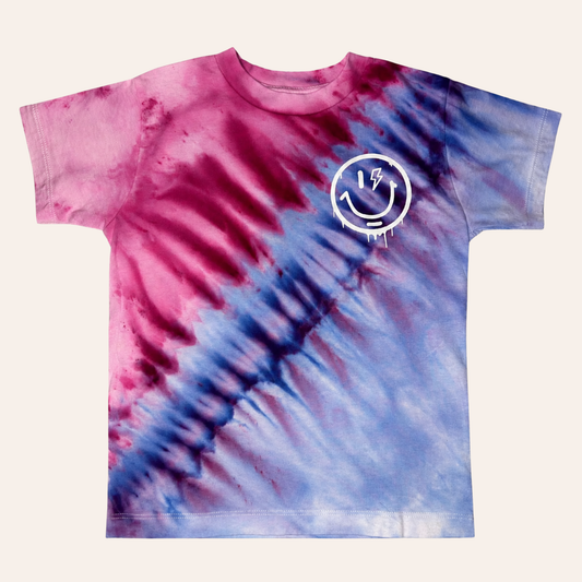 Reworked | Cotton Candy Static Tee - Size 4T