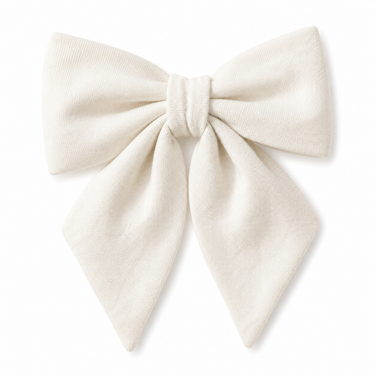 Limited Static | Cream Aurora Bow