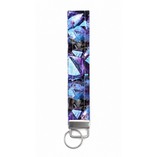 Limited Static | Purple Crystal Wristlet