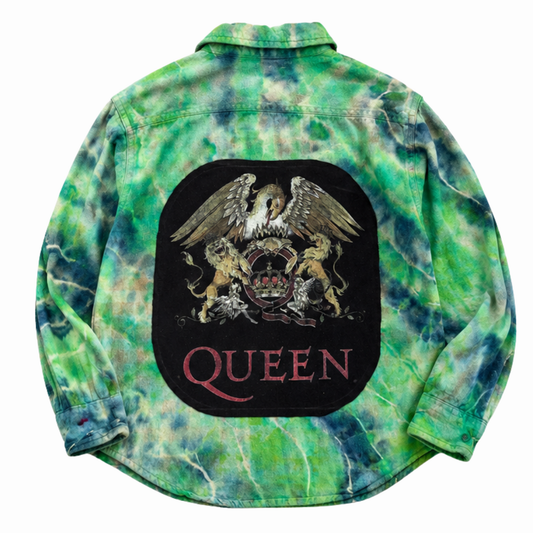 Queen Reworked Flannel | Fits 5/6T