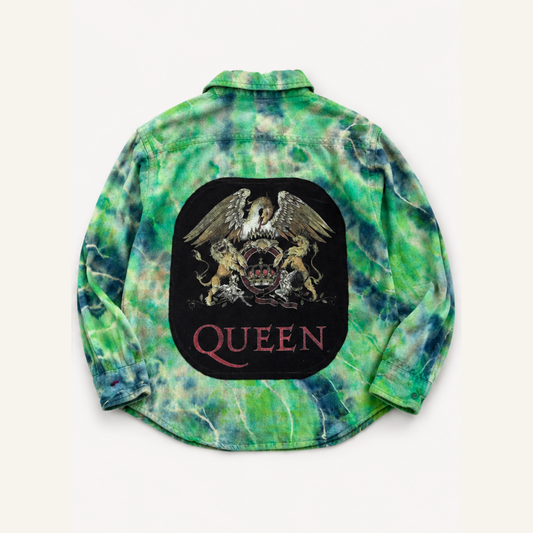 Queen Reworked Flannel | Fits 5/6T