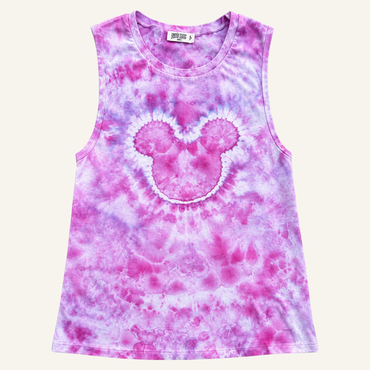 Reworked | Mouse Trap Tie-Dye Tank - Size Adult Large