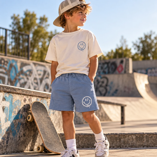 Smiley Shorts | Size 2T